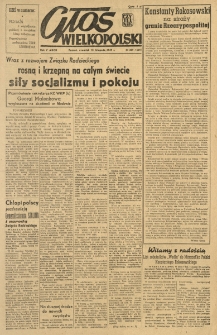 Głos Wielkopolski. 1949.10.11 R.5 nr279 Wyd.AB