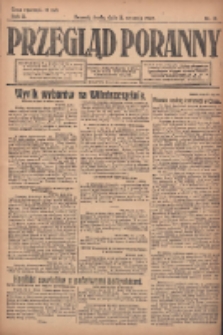 Przegląd Poranny: pismo niezależne i bezpartyjne 1922.01.11 R.2 Nr11