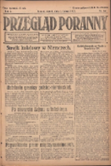 Przegląd Poranny: pismo niezależne i bezpartyjne 1922.02.03 R.2 Nr34