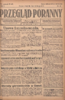 Przegląd Poranny: pismo niezależne i bezpartyjne 1922.02.16 R.2 Nr47