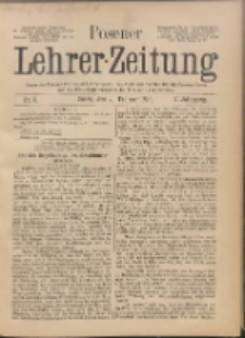 Posener Lehrer-Zeitung : Organ des Posener Provinzial-Lehrervereins, des Pestalozzi-Vereins f&uuml;r die Provinz Posen und des Wirtschaftsverbandes des Posener Lehrervereins. R. 5. 1896, nr 8