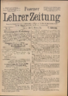 Posener Lehrer-Zeitung : Organ des Posener Provinzial-Lehrervereins, des Pestalozzi-Vereins f&uuml;r die Provinz Posen und des Wirtschaftsverbandes des Posener Lehrervereins. R. 5. 1896, nr 13