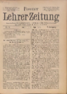 Posener Lehrer-Zeitung : Organ des Posener Provinzial-Lehrervereins, des Pestalozzi-Vereins f&uuml;r die Provinz Posen und des Wirtschaftsverbandes des Posener Lehrervereins. R. 5. 1896, nr 18