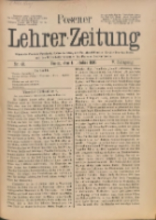 Posener Lehrer-Zeitung : Organ des Posener Provinzial-Lehrervereins, des Pestalozzi-Vereins f&uuml;r die Provinz Posen und des Wirtschaftsverbandes des Posener Lehrervereins. R. 5. 1896, nr 40