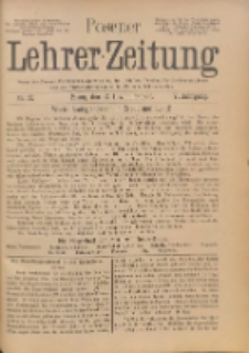 Posener Lehrer-Zeitung : Organ des Posener Provinzial-Lehrervereins, des Pestalozzi-Vereins f&uuml;r die Provinz Posen und des Wirtschaftsverbandes des Posener Lehrervereins. R. 5. 1896, nr 52