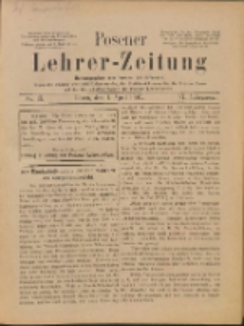 Posener Lehrer-Zeitung : Organ des Posener Provinzial-Lehrervereins, des Pestalozzi-Vereins f&uuml;r die Provinz Posen und des Wirtschaftsverbandes des Posener Lehrervereins. R. 6. 1897, nr 13