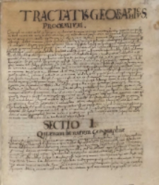 6. „Tractatus geographicus”