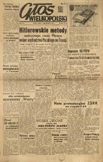Głos Wielkopolski. 1950.10.11 R.6 nr280 Wyd.A