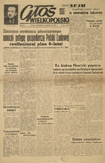 Głos Wielkopolski. 1950.10.30 R.6 nr299 Wyd.A