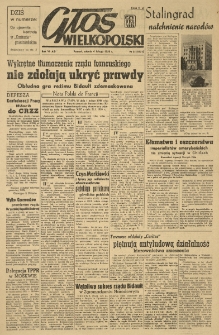 Głos Wielkopolski. 1950.02.04 R.6 nr34 Wyd.AB