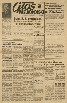 Głos Wielkopolski. 1950.03.10 R.6 nr68 Wyd.ABC