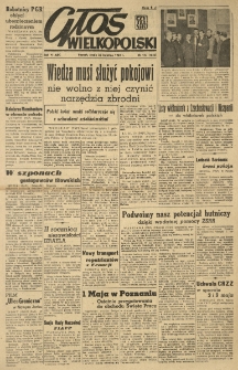 Głos Wielkopolski. 1950.04.26 R.6 nr114 Wyd.ABC