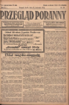Przegląd Poranny: pismo niezależne i bezpartyjne 1922.04.19 R.2 Nr99