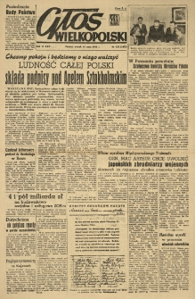 Głos Wielkopolski. 1950.05.16 R.6 nr134 Wyd.ABC