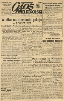 Głos Wielkopolski. 1950.06.09 R.6 nr157 Wyd.ABC