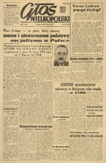 Głos Wielkopolski. 1950.07.19 R.6 nr197 Wyd.ABC