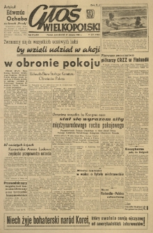 Głos Wielkopolski. 1950.08.21 R.6 nr229 Wyd.ABC
