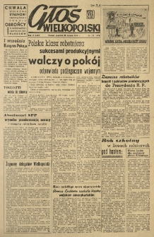 Głos Wielkopolski. 1950.08.31 R.6 nr239 Wyd.ABC