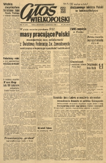 Głos Wielkopolski. 1950.10.09 R.6 nr278 Wyd.ABC