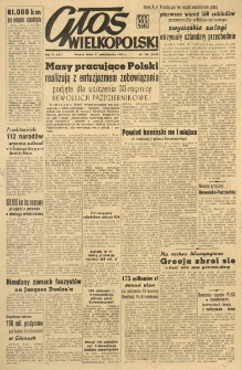 Głos Wielkopolski. 1950.10.11 R.6 nr280 Wyd.ABC