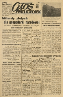 Głos Wielkopolski. 1950.10.26 R.6 nr295 Wyd.ABC