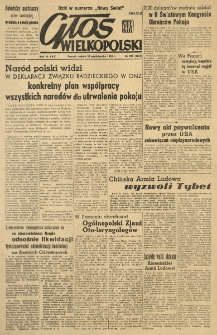 Głos Wielkopolski. 1950.10.28 R.6 nr297 Wyd.ABC