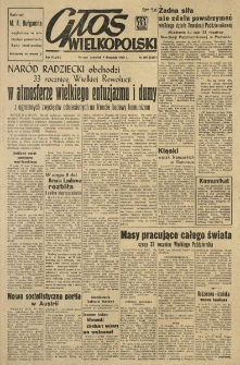 Głos Wielkopolski. 1950.11.09 R.6 nr309 Wyd.ABC