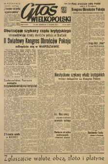 Głos Wielkopolski. 1950.11.13 R.6 nr313 Wyd.ABC