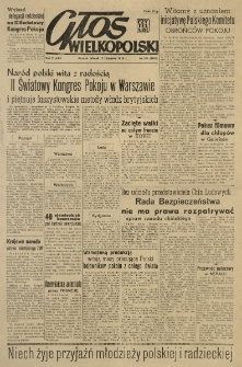 Głos Wielkopolski. 1950.11.14 R.6 nr314 Wyd.ABC