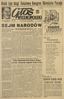Głos Wielkopolski. 1950.11.17 R.6 nr317 Wyd.ABC
