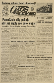 Głos Wielkopolski. 1950.11.21 R.6 nr321 Wyd.ABC