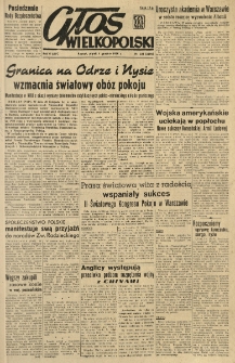 Głos Wielkopolski. 1950.12.01 R.6 nr331 Wyd.ABC