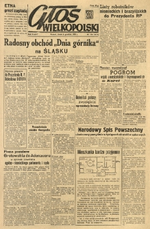 Głos Wielkopolski. 1950.12.06 R.6 nr336 Wyd.ABC