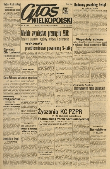Głos Wielkopolski. 1950.12.28 R.6 nr356 Wyd.ABC