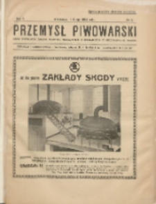 Przemysł Piwowarski : organ Centr. Związku Przemysłu Piwowarskiego i Słodowniczego w Rzeczypospolit. Polskiej 1927.02.19 R.5 Nr8