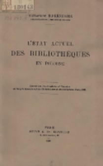 L'état actuel des bibliothèques en Pologne