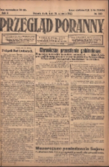 Przegląd Poranny: pismo niezależne i bezpartyjne 1922.06.21 R.2 Nr160