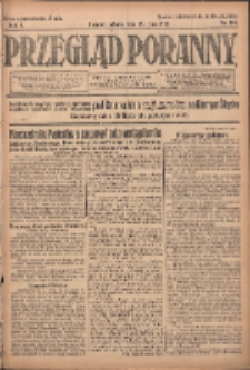Przegląd Poranny: pismo niezależne i bezpartyjne 1922.07.15 R.2 Nr184