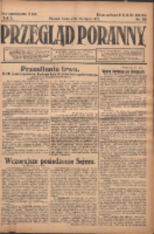 Przegląd Poranny: pismo niezależne i bezpartyjne 1922.07.26 R.2 Nr195