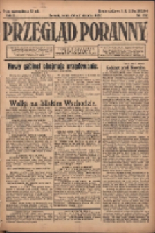 Przegląd Poranny: pismo niezależne i bezpartyjne 1922.08.02 R.2 Nr202