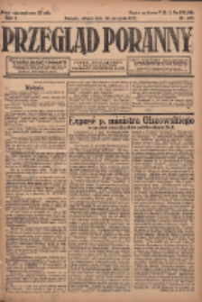 Przegląd Poranny: pismo niezależne i bezpartyjne 1922.08.26 R.2 Nr226