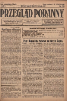 Przegląd Poranny: pismo niezależne i bezpartyjne 1922.08.29 R.2 Nr229