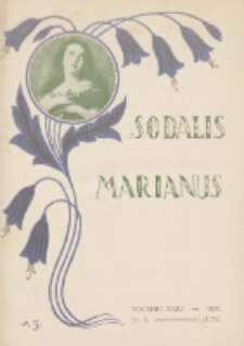 Sodalis Marianus : miesięcznik, organ sodalicyj polskich 1925.02 R.24 Nr2