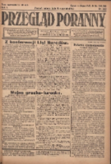 Przegląd Poranny: pismo niezależne i bezpartyjne 1922.09.09 R.2 Nr240