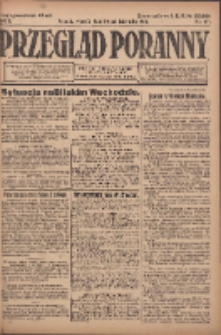 Przegląd Poranny: pismo niezależne i bezpartyjne 1922.10.10 R.2 Nr271