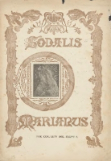 Sodalis Marianus : miesięcznik, organ sodalicyj polskich 1930.02 R.29 Nr2