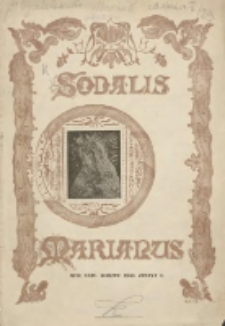 Sodalis Marianus : miesięcznik, organ sodalicyj polskich 1930.03 R.29 Nr3