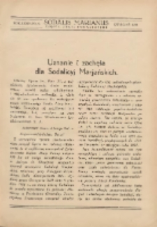 Sodalis Marianus : miesięcznik, organ sodalicyj polskich 1935.04 R.34 Nr4