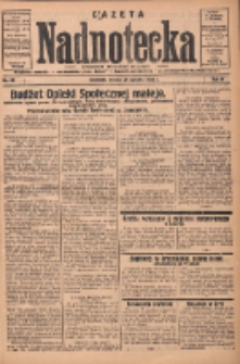 Gazeta Nadnotecka: pismo codzienne 1936.01.25 R.16 Nr20