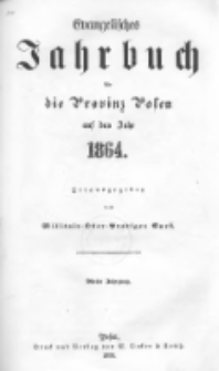 Evangelisches Jahrbuch für die Provinz Posen auf das Jahr 1864 Jg.4